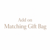 Personalised matching gift bag add-on for pyjamas and T-shirts