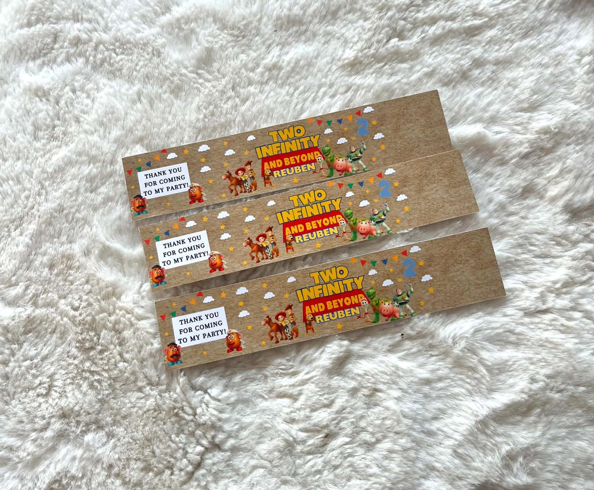 Personalised Fruit Shoot Party Labels