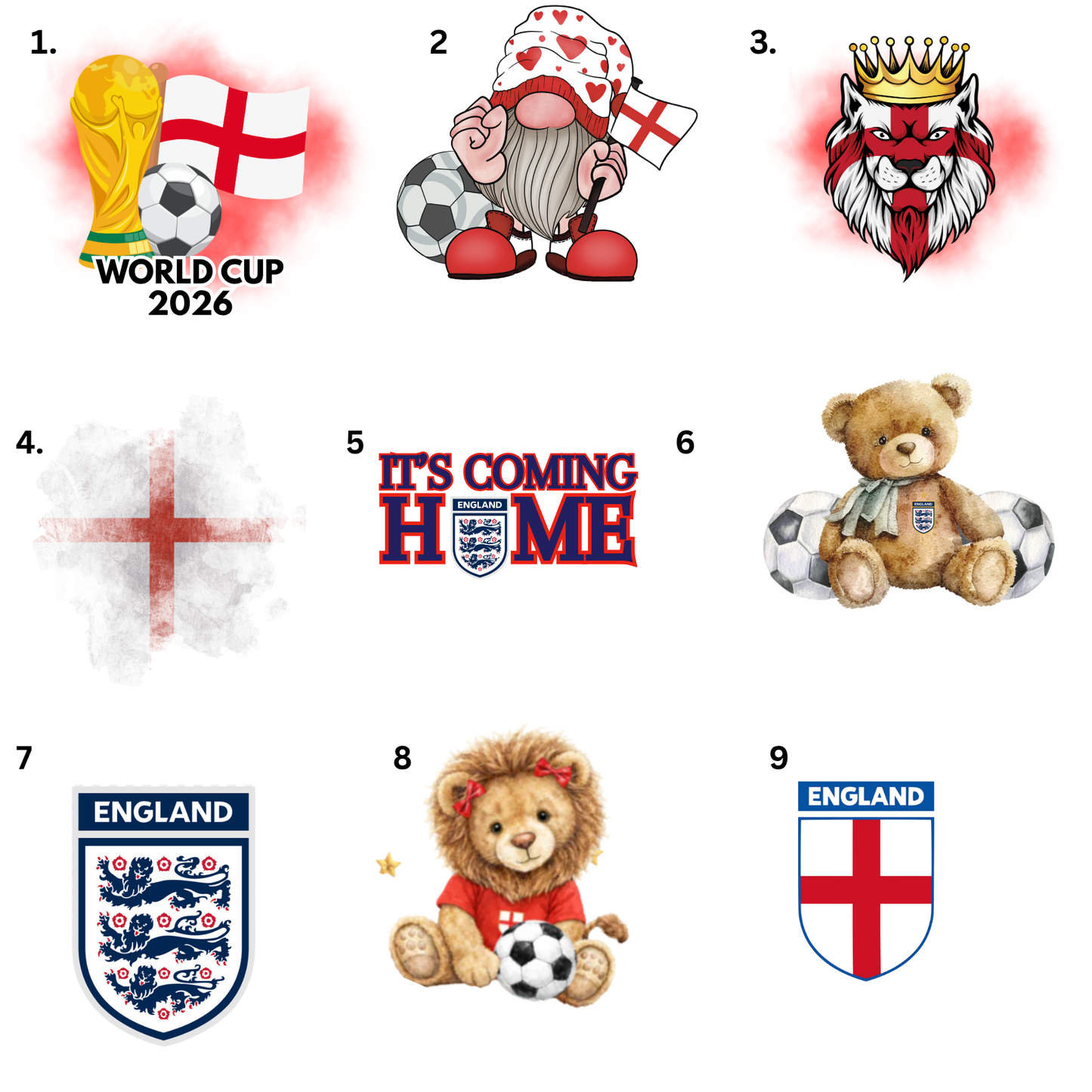 Personalised World Cup Girls Hair Bow