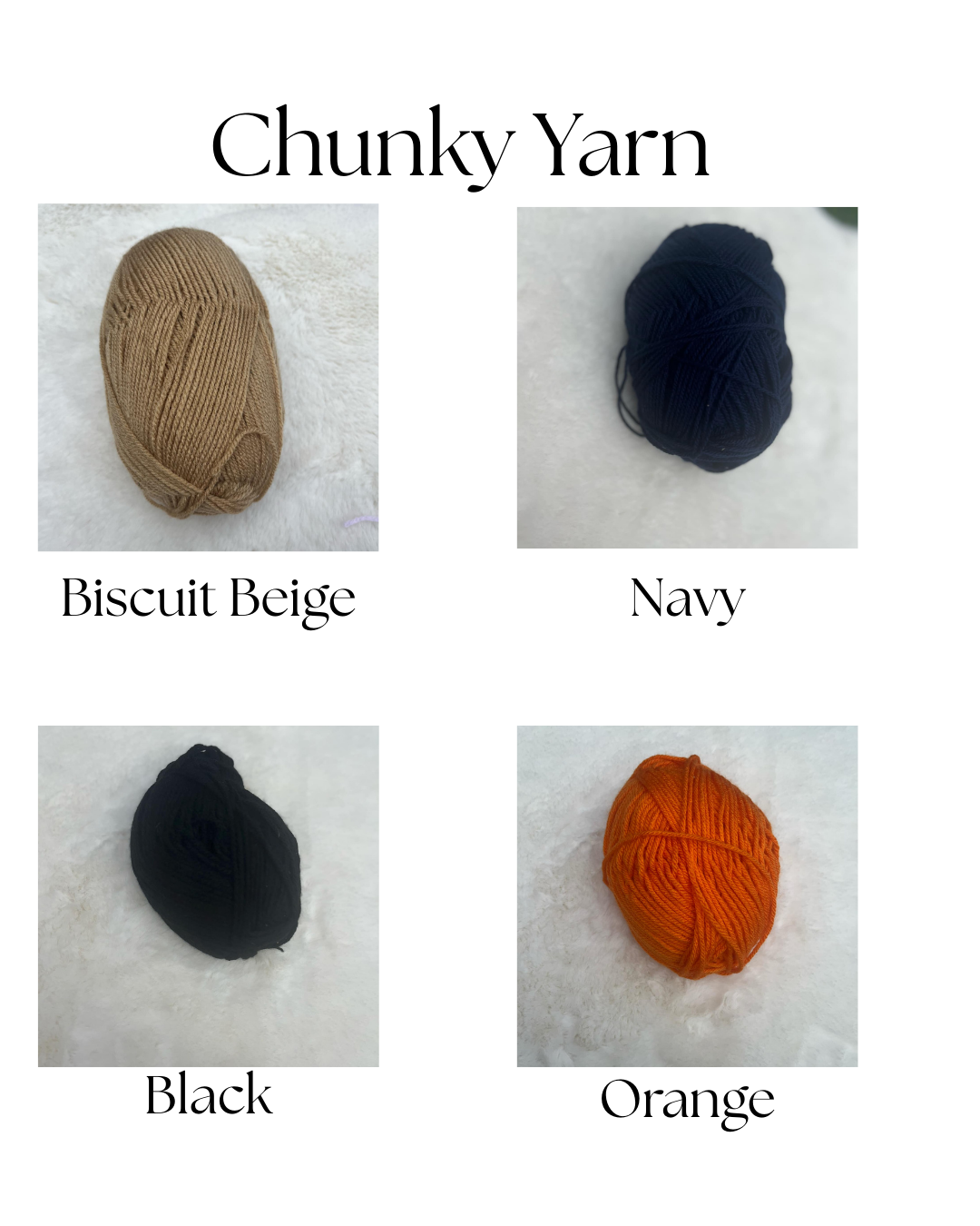 Yarn choice sheet