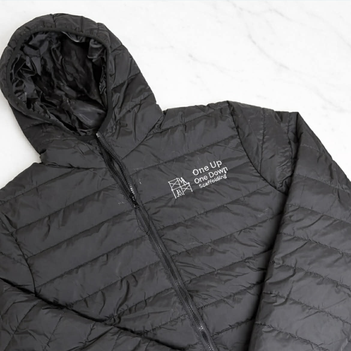 Branded Workwear Padded Coat