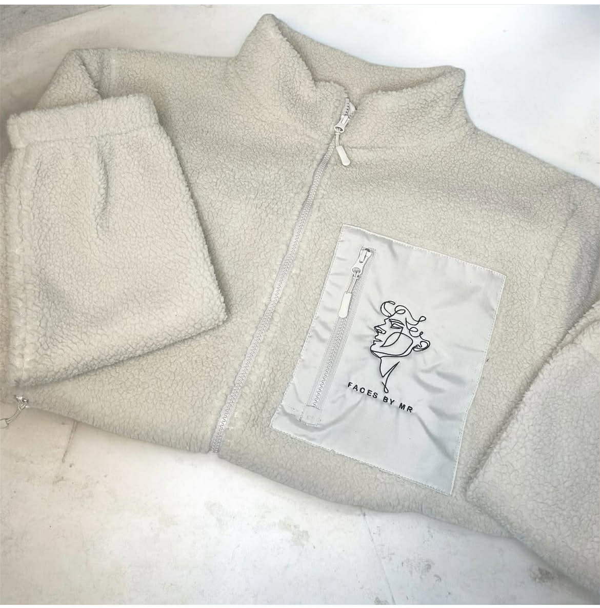 Personalised Borg Jacket Fleece
