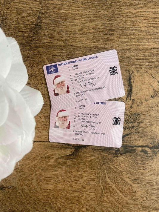 Santa Flying Licence