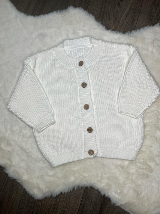 Hand Embroidery Knitted Baby Cardigan