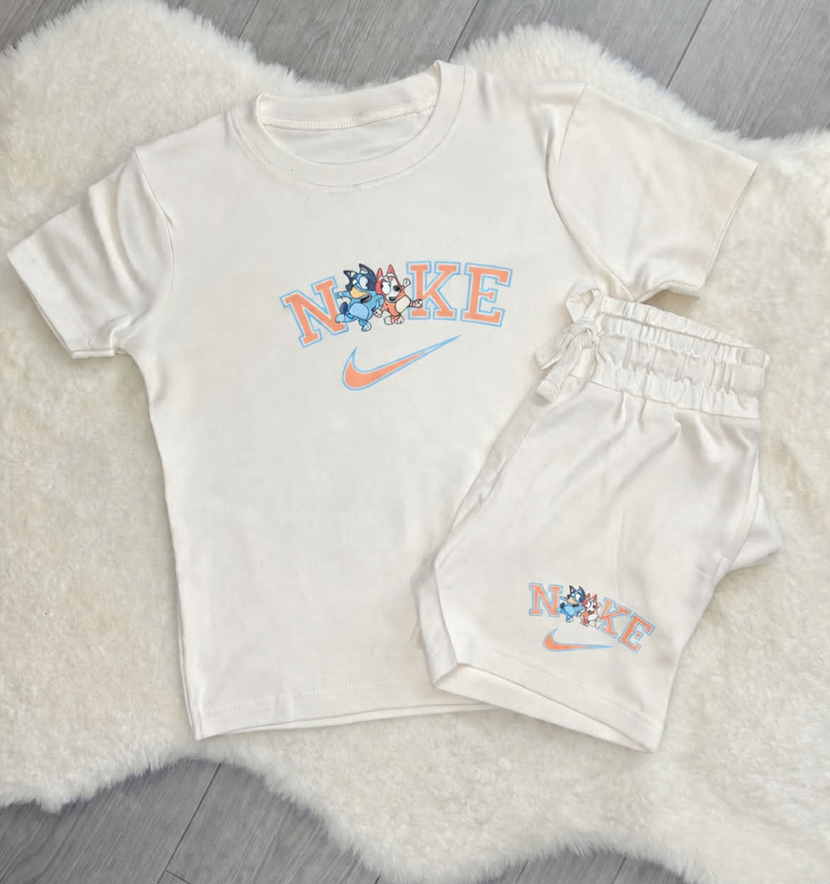 Inspired By Nike Short And T-shirt Set